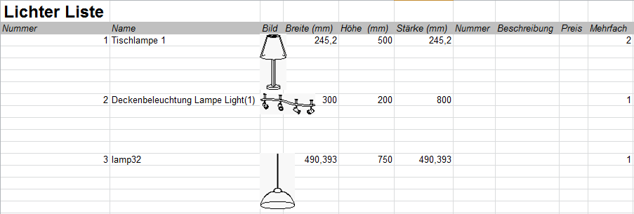 Liste_Mengenauswertung_lichter