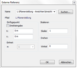 XrefPlatzierung